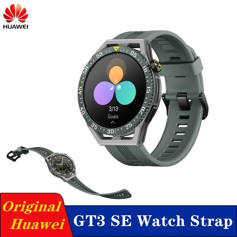 Silicone Watch Band 22Mm - Originele Huawei GT Sport siliconen horlogeband