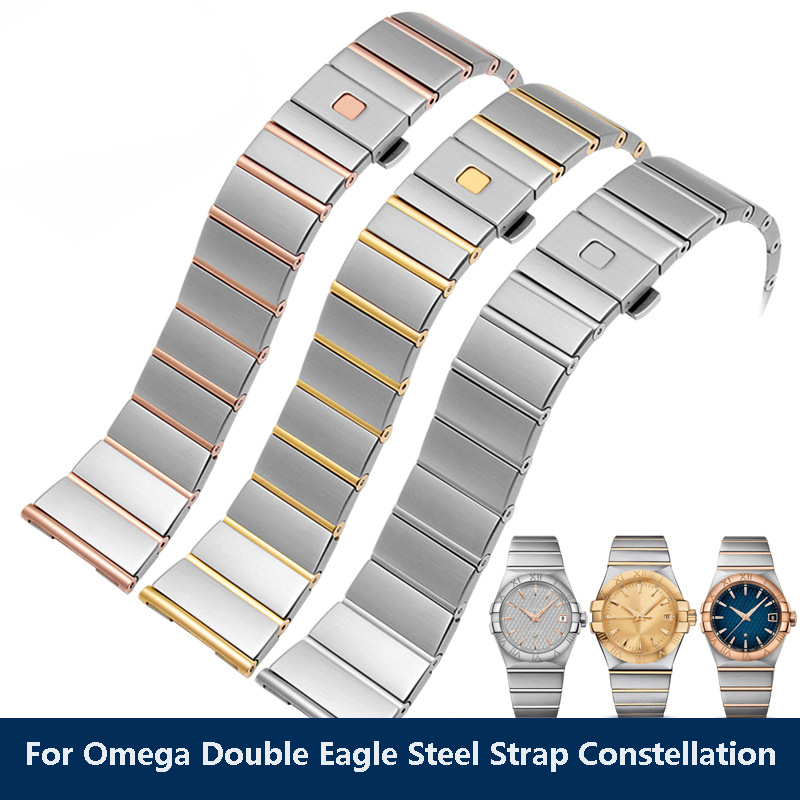 Omega Watch Constellation - Voor Omega Double Eagle Stalen Band
