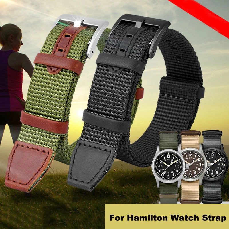 Nato Strap Nylon - Hoge kwaliteit Nylon 20mm 22mm Horlogeband