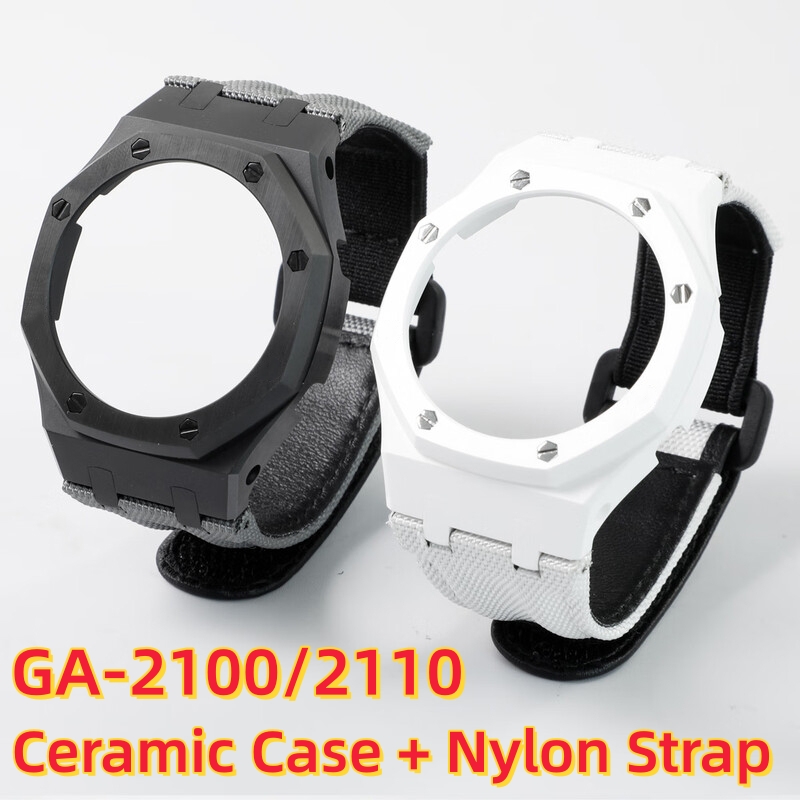 Casio Watch G-Shock Ga-2100 - 2100 mod kit keramische horlogekastset met