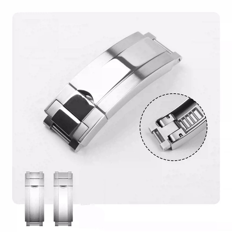Rolex Watch Submariner - 16*9mm roestvrijstalen schuifslot horlogesluiting voor Rolex