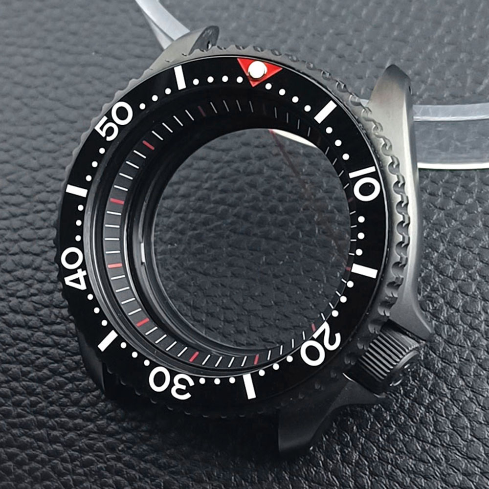 Seiko Watch 5 Sports - Kast 42 mm herenhorloges staal zwart