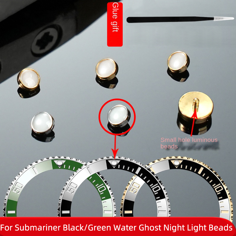 Rolex Watch Submariner - 2,3x0,45 mm lichtgevende pip voor Seiko