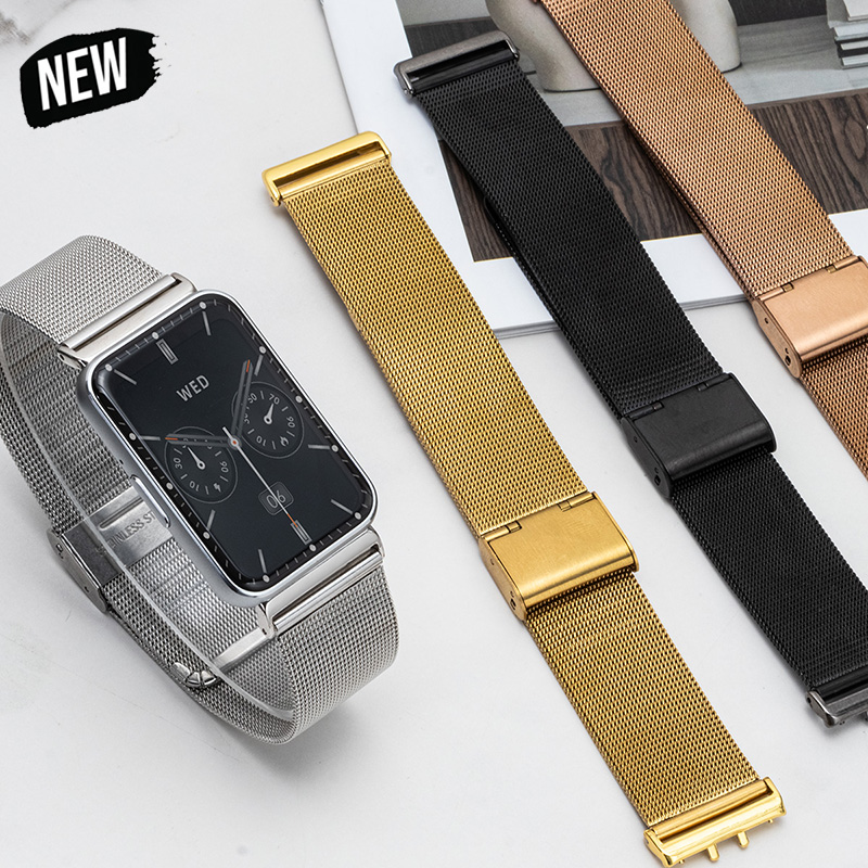 Mesh Strap Metal - Roestvrij stalen band voor Samsung Galaxy