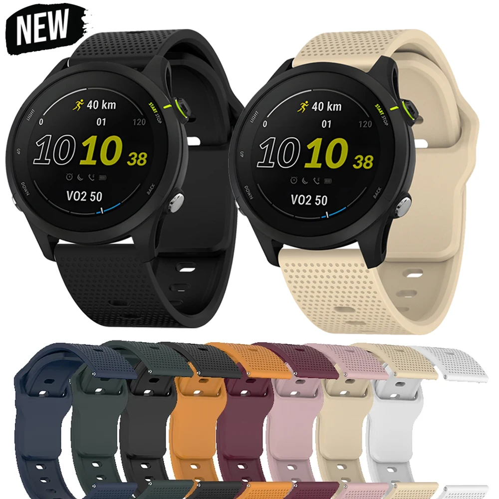 Silicone Watch Band 22Mm - 20Mm 22Mm Siliconen Horlogeband Voor Samsung