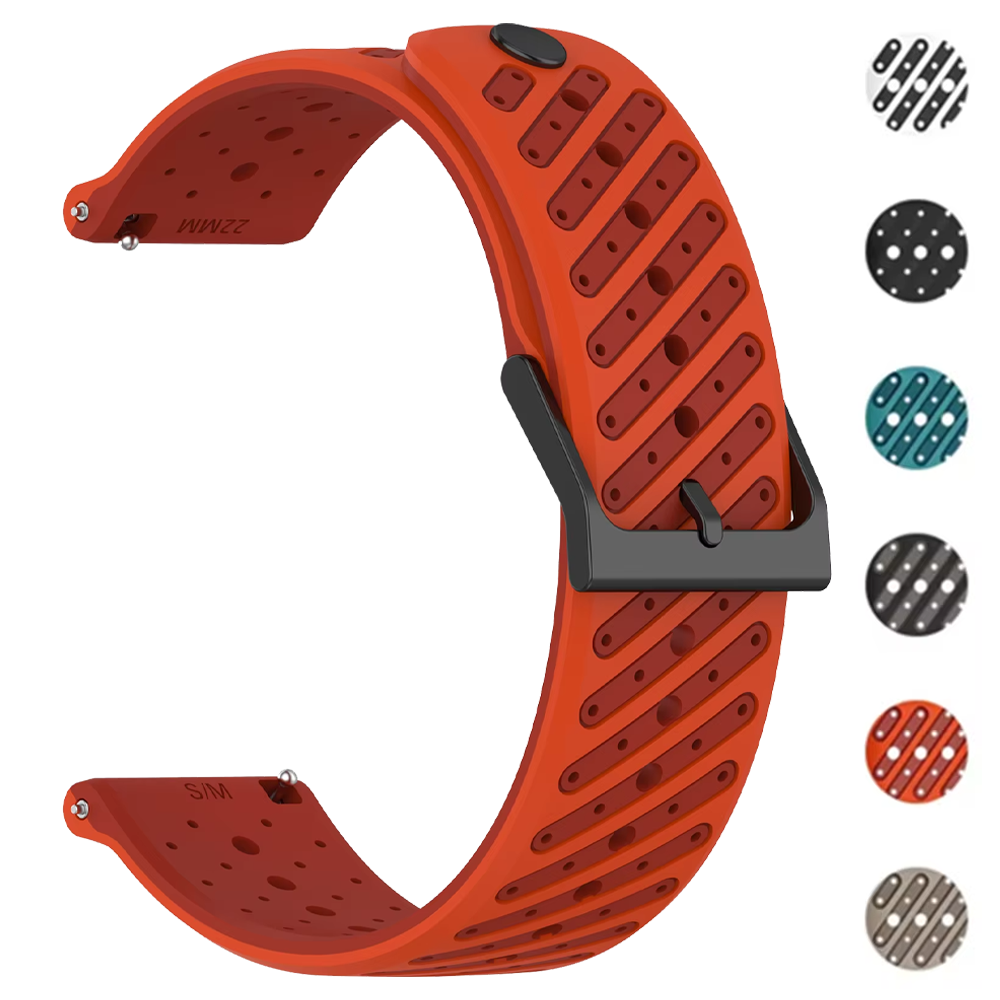 Silicone Watch Band 22Mm - Siliconen sportband voor Suunto RACE 2