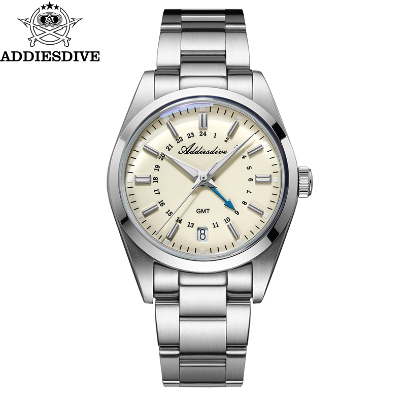 Stainless Bracelet Diver - Addiesdive Hot Merk 36 Mm Luxe
