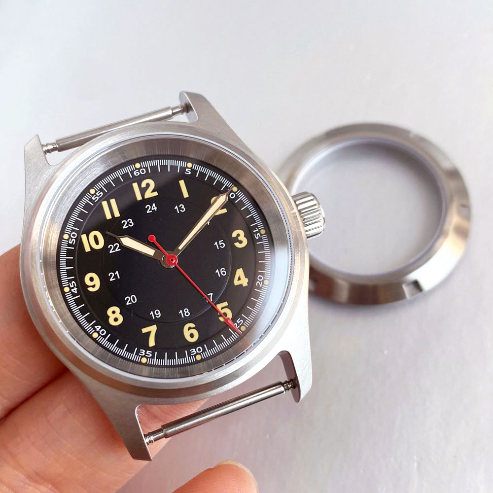 Seiko Watch 5 Sports - Diver 36 mm pilotenhorlogekast 20ATM saffierglas