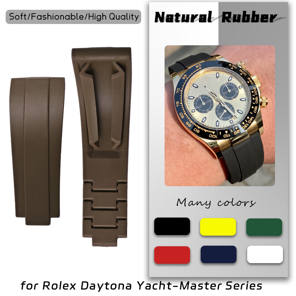 Rolex Watch Submariner - 20mm 21mm Kwaliteit Natuurlijke Rubber Horlogeband