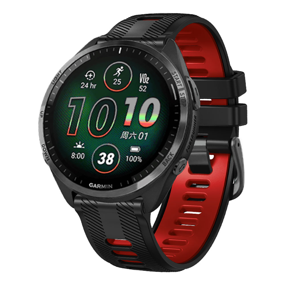 Voor Garmin Forerunner 965 955 - Silicone Watch Band 22Mm recensie en prijs