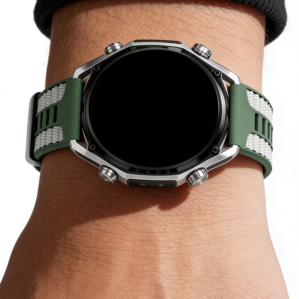 Tweekleurige siliconen horloge - Silicone Watch Band 22Mm recensie en prijs