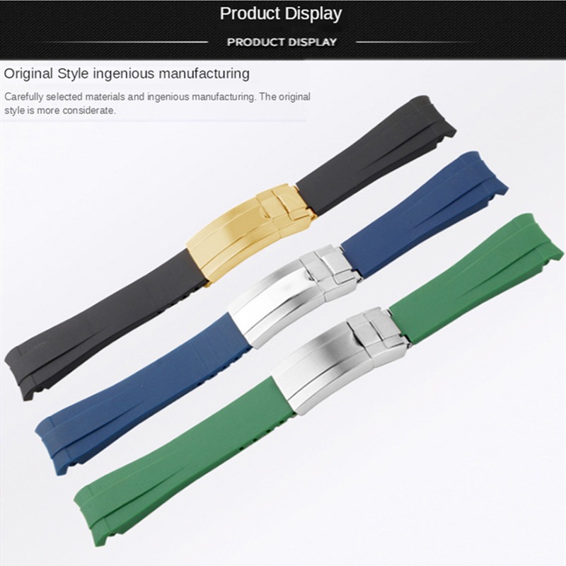 Voor Rolex 20 mm siliconen hor - Rolex Watch Submariner recensie en prijs