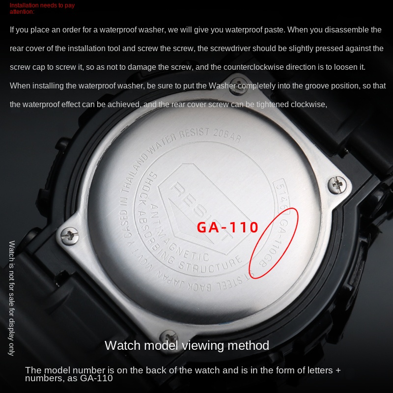 Dw5600 Gw M5610 Stof Ring Pakk - Casio Watch G-Shock Ga-2100 recensie en prijs