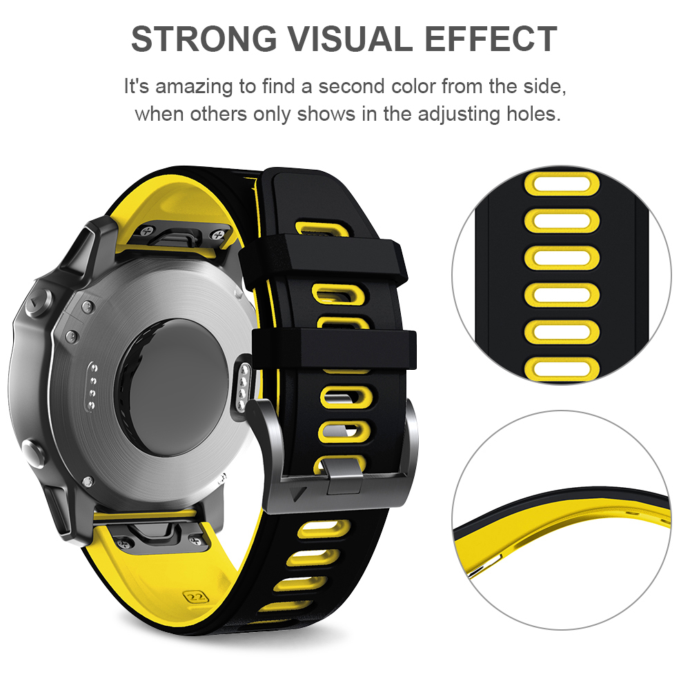 Vervangende Horlogebanden 22Mm - Silicone Watch Band 22Mm recensie en prijs