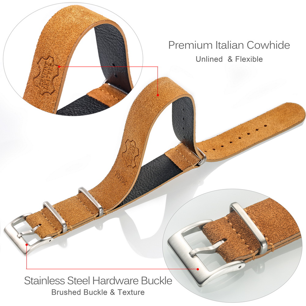 Hemsut Echt Lederen Horloge Ba - Tropic Strap Vintage recensie en prijs