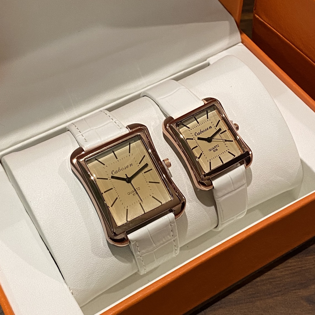 Paar horloge quartz uurwerk za - Leather Watch Band Men recensie en prijs