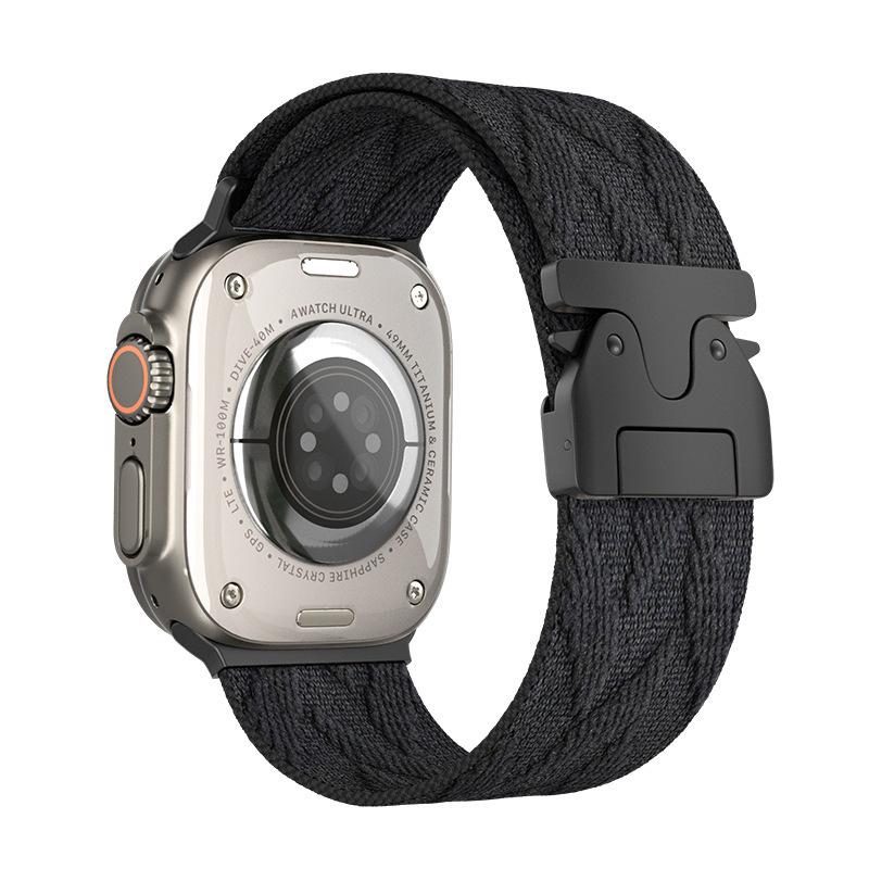 Nylon bandjes voor Apple Watch - Parachute Strap Elastic recensie en prijs