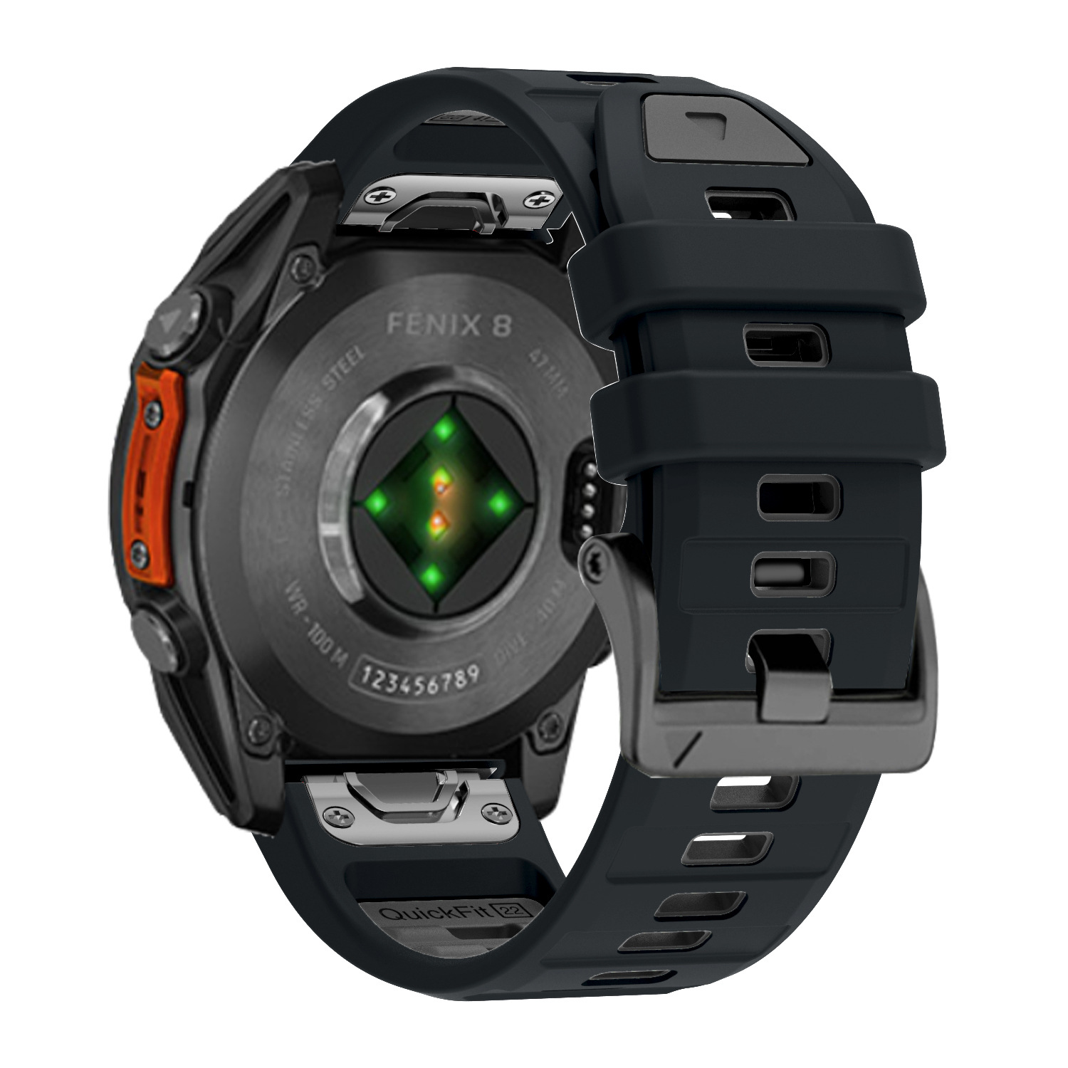 QuickFit 26mm 22mm siliconen h - Silicone Watch Band 22Mm recensie en prijs