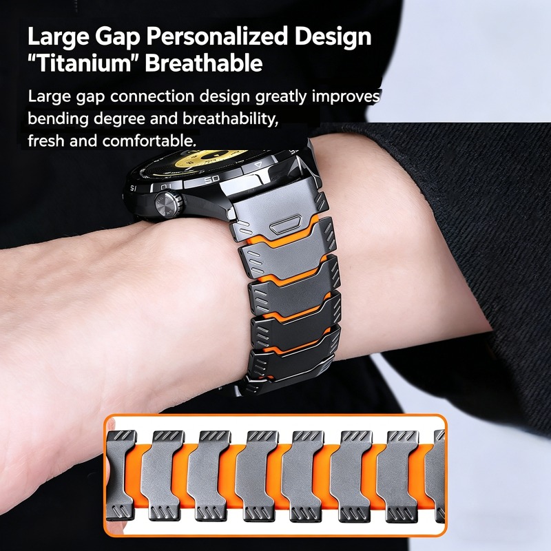 22mm titanium rubberen horloge - Silicone Watch Band 22Mm recensie en prijs
