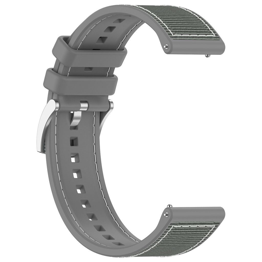 22Mm Geweven Nylon + Siliconen - Silicone Watch Band 22Mm recensie en prijs
