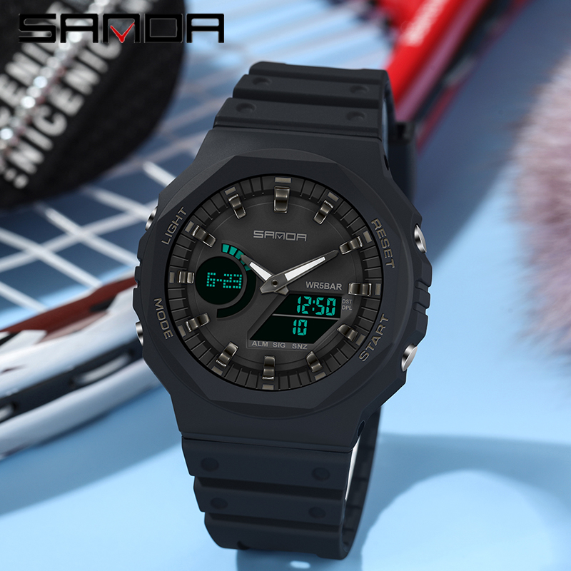 SANDA Top Luxe heren Quartz Ho - Seiko Watch 5 Sports recensie en prijs