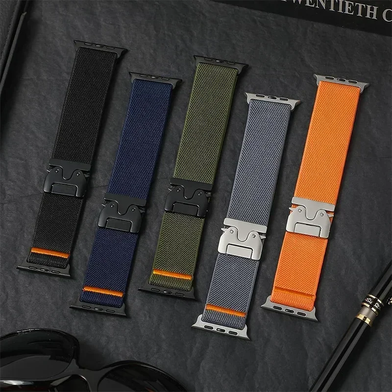 Parachuteband voor Apple Watch - Parachute Strap Elastic recensie en prijs