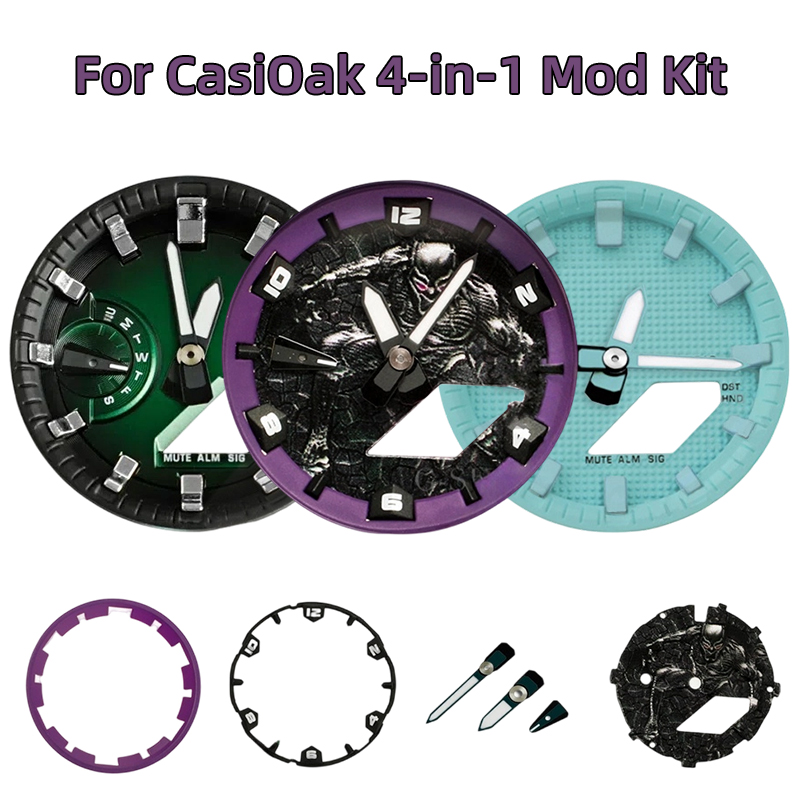 CasiOak 4-in-1 Mod kit voor Ca - Casio Watch G-Shock Ga-2100 recensie en prijs