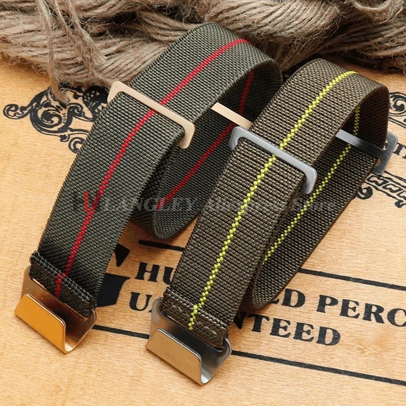Elastische Nylon Horlogeband v - Parachute Strap Elastic recensie en prijs