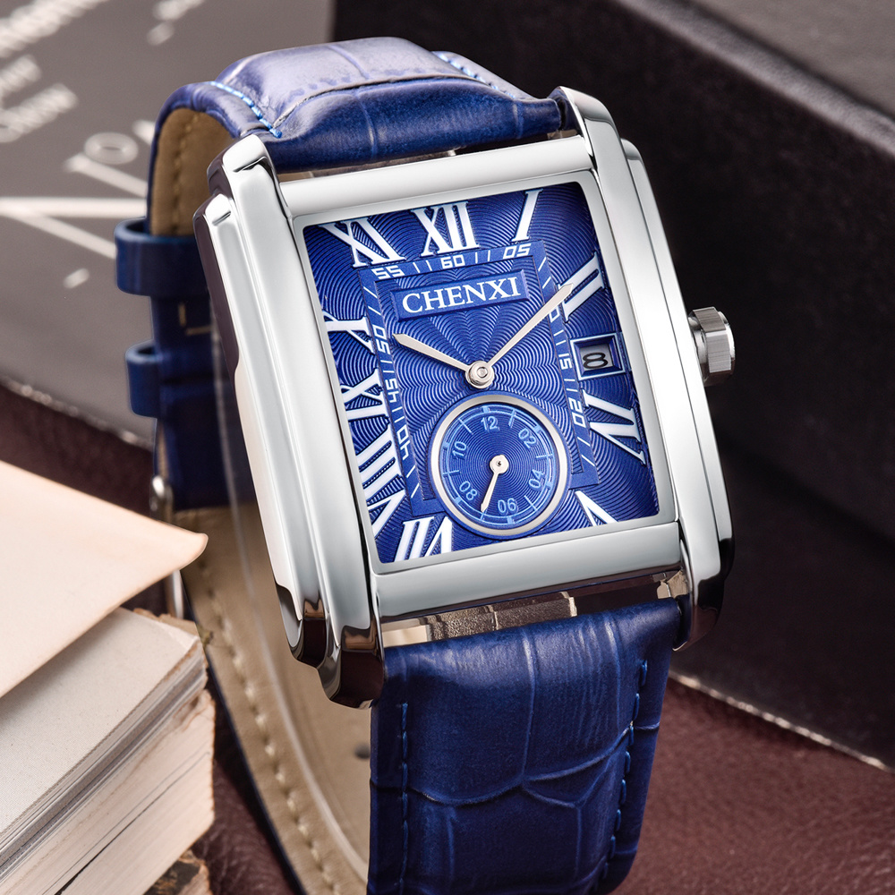 CHENXI 8216 Mode Klassieke Vie - Leather Watch Band Men recensie en prijs