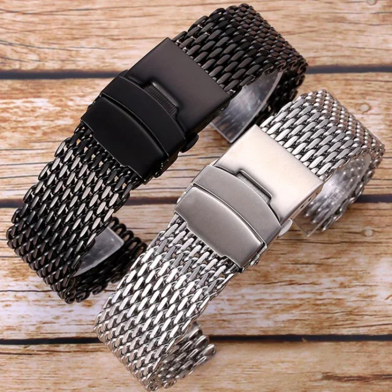 18/20/22/24Mm Mesh Massief Roe - Mesh Strap Metal recensie en prijs