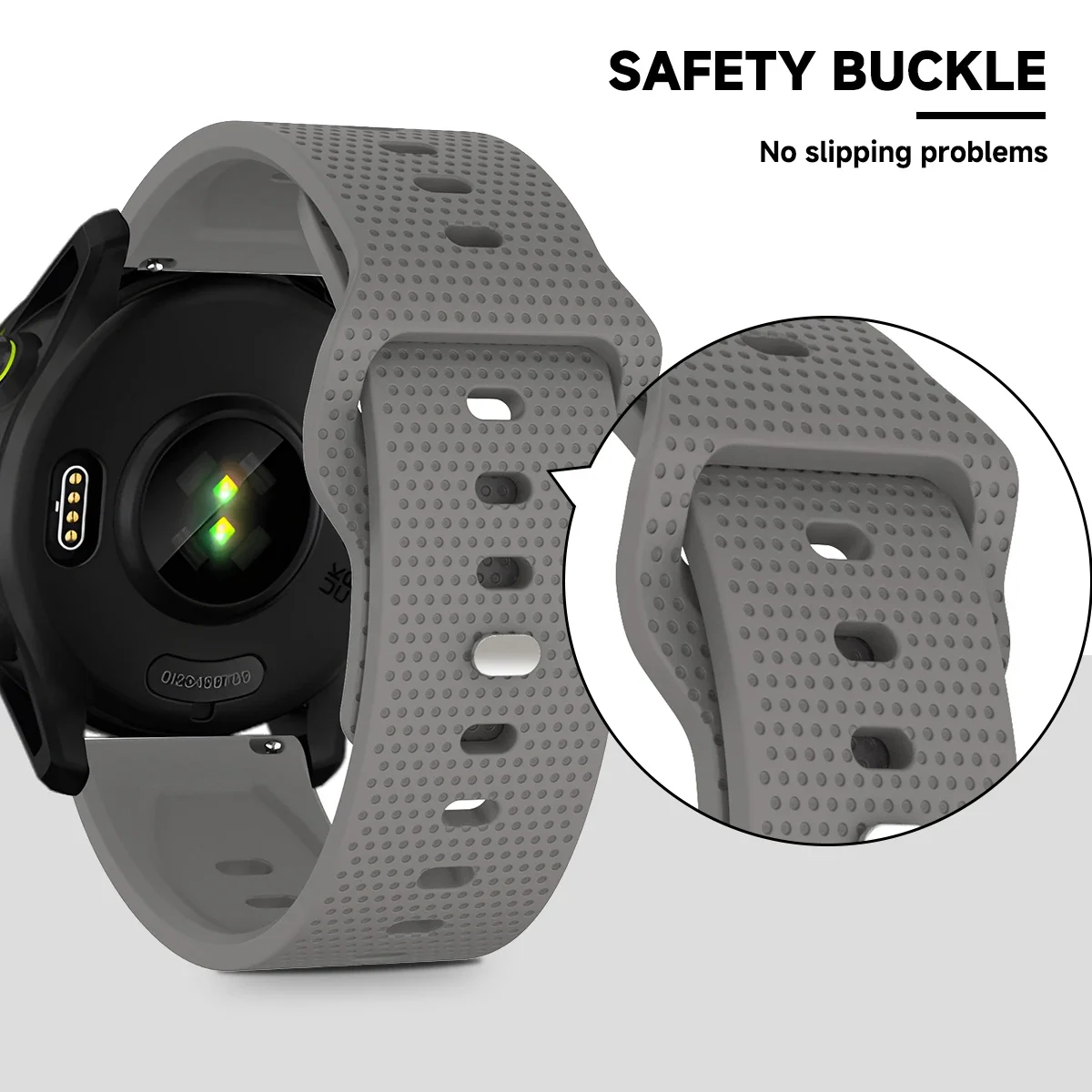 20Mm 22Mm Siliconen Horlogeban - Silicone Watch Band 22Mm recensie en prijs