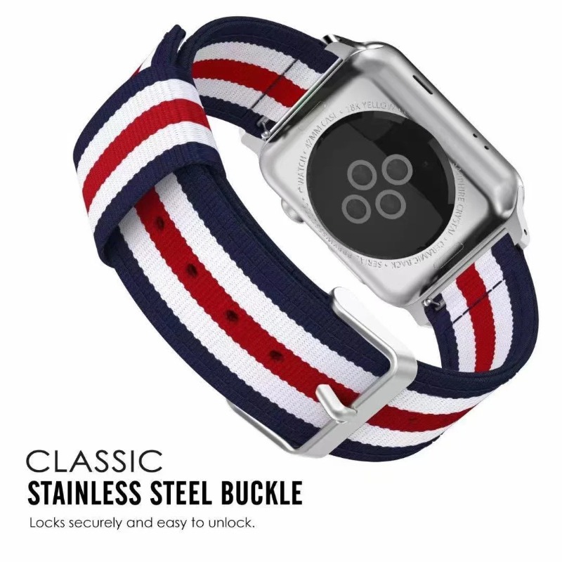 Nylon canvas band voor Apple W - Canvas Strap Watch recensie en prijs